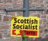 [Scottish Socialist Party poster]
