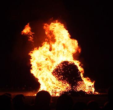 [Guy Fawkes Bonfire]