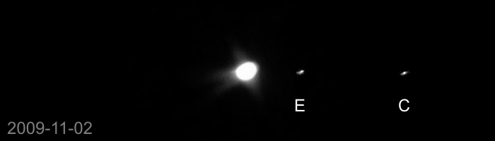 [Animated GIF of Jupiter's moons]