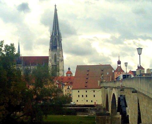 [Regensburg from Stadtamhof]