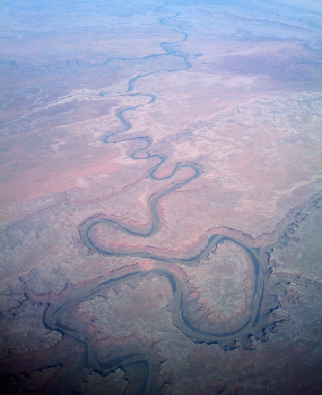 [Meandering section of the Colorado River in Utah]