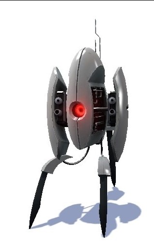 portal turret hello