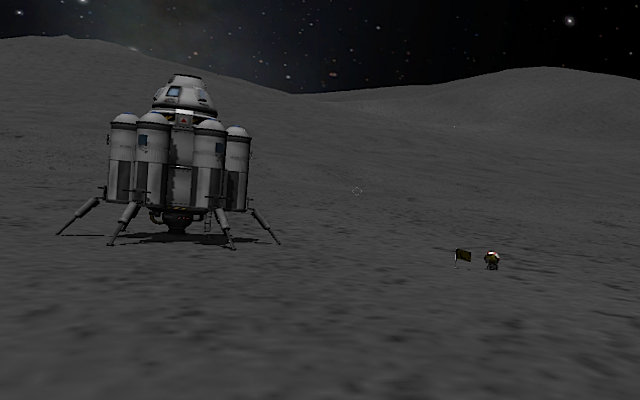 [KSP: Lunar landing]