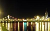 [Crieg Street Bridge lit up at Christmas]