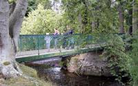 [Foot bridge between the two Ness Islands]