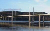 [The Kessock Bridge from Inverness]