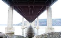 [Underneath the Kessock Bridge]