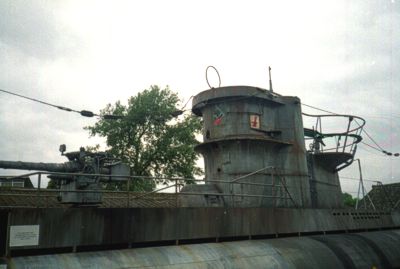 [Submarine conning tower]