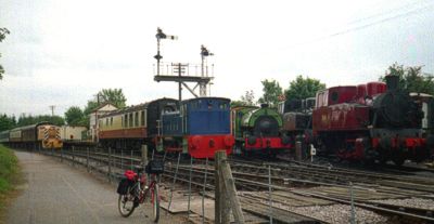 [Steam engines and signals]