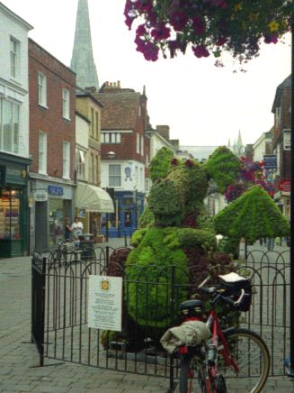 [Floral dragon in Salisbury]