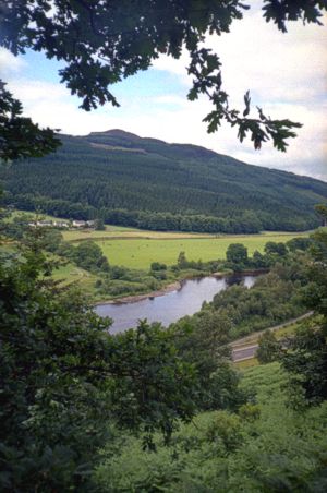 [Valley in the Highlands of Scotland]