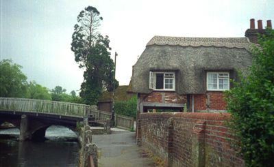 [Thatched roof in Downton]