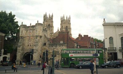 [City gate of York]