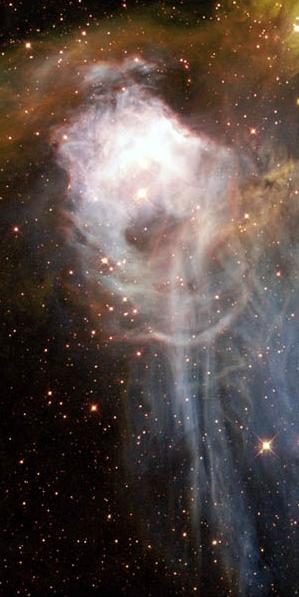 [HST photo of N44C nebula]