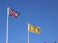 [British and Scottish flags]